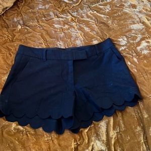 JCrew scalloped shorts sz 12